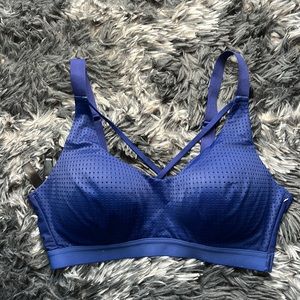Blue Sports Bra